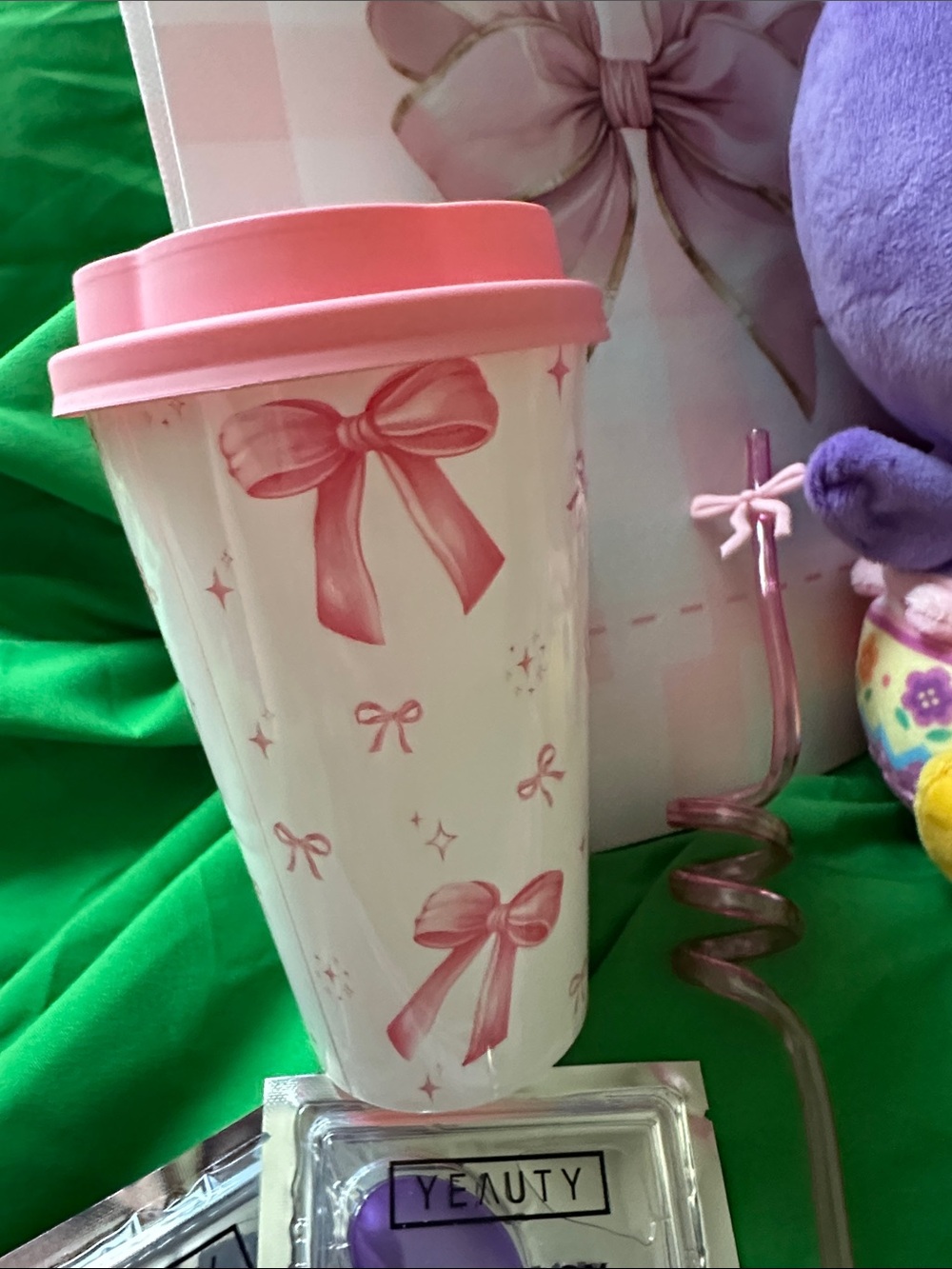 Sanrio Kuromi Purple Plush bundle lot nwt Ipsy bag never used - Picture 8 of 10